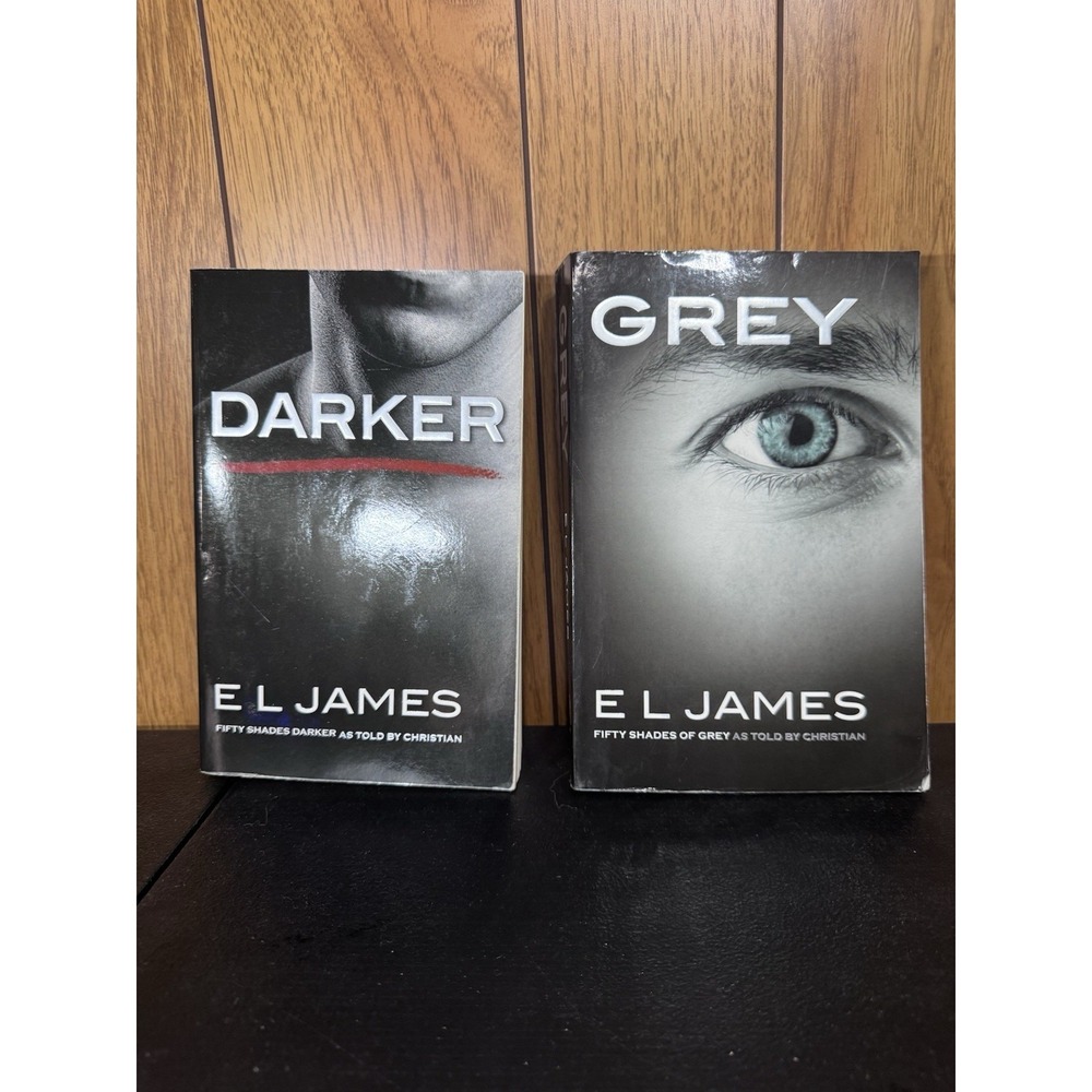 Fifty Shades Series Books Grey & Darker as told by Christian Paperback EL James